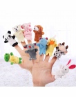 10 SZTUK Cute Cartoon Biologiczna Zwierząt Finger Lalek Pluszowe Zabawki Dziecka Favor Lalki Dla Dzieci Chłopcy Dziewczęta Finge
