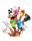 10 sztuk/partia boże narodzenie mini pluszowe zabawki dla dzieci zwierząt rodzina finger puppets zestaw ryb australia księżniczk
