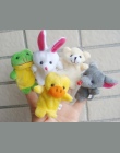 Śliczne Gorąca Sprzedaż Zwierząt Ręczne Puppets Finger Zabawki Dla Dzieci Lalki Pluszowe Zabawki Lalki Dla Bedtime Historie Boże