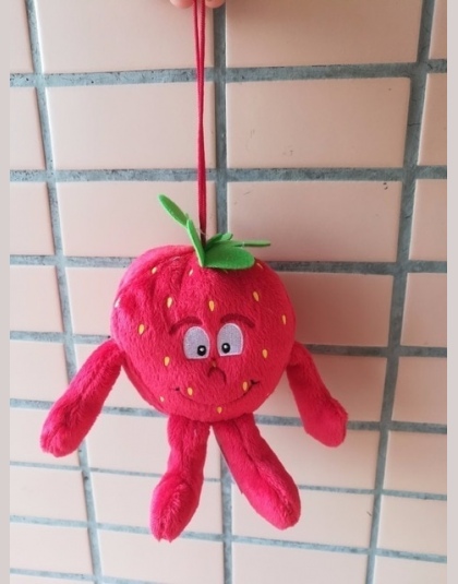 Hot Wiele Stylów Wybrane Nowy ananas Owoce Warzywa Cherry Starwberry blueberry 9 "Miękkie Plush Doll Toy Obiektu zdjęcie
