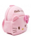2018 Hello Kitty Dla Dzieci Maluch Dzieci Chłopiec Dziewczyna Cartoon Nadziewane Pluszowy Plecak Tornister Torba Na Ramię Plecak