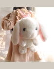 Królik pluszowe plecak śliczne Japoński pluszowy królik nadziewane pluszowy królik zabawki dla dzieci dziewczyny szkoła plecak t