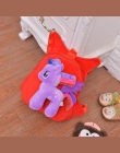 Śliczne Miękkie Cartoon Pony Pluszowe Zabawki Przedszkola Przedszkola Dzieci Pluszowy Plecak Torba Dla Dzieci Prezent dla Dzieci