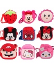 New kids Mini torba Cartoon projekt piękny Mickey Minnie pluszowe plecak dla chłopców i dziewcząt