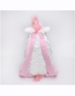 45 cm I 60 cm Fluffy Unicorn Plush Ramiona Torba Zwierząt Miękkie Nadziewane Plush Plecak Torba Dla Dzieci Prezent