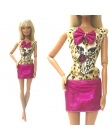 NK 2018 Najnowszy Lalka Strój Piękne Handmade Party ClothesTop Moda Sukienka Dla Barbie Noble Doll Najlepszy Dziecko Girls'Gift