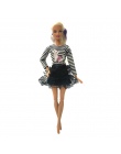 NK 5 sztuk Handmade moda ubrania Dla Lalka Barbie sukienka baby girl urodziny nowy rok prezent dla dzieci