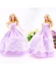 5 sztuk Wysokiej Jakości Mody Handmade Ubrania Sukienki Rośnie Strój dla Lalka Barbie dress for girls Losowo Rodzajów i Kolorów 