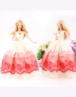 5 sztuk Wysokiej Jakości Mody Handmade Ubrania Sukienki Rośnie Strój dla Lalka Barbie dress for girls Losowo Rodzajów i Kolorów 
