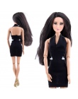 Czarna Spódnica Mini Sukienka Ubrania Dla Lalek Handmade Fashion Party Dress Dla Lalka Barbie Eleganckie Ubrania Dla Lalek