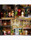 W radosnym Rogu Pole 3D Drewniane DIY Handmade Teatr Dollhouse Miniaturowe Pole Słodkie Mini Doll House Montażu Zestawy Prezent 