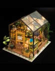 Robotime Miniaturowe Lalki Dom DIY Kathy's Zielony Ogród z Meble Dzieci Dorosłych Modelu Budynku Zestawy Dollhouse DG104