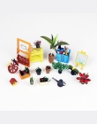Robotime Miniaturowe Lalki Dom DIY Kathy's Zielony Ogród z Meble Dzieci Dorosłych Modelu Budynku Zestawy Dollhouse DG104