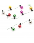 1/12 Skala 1 String Fałszywych Lampek Choinkowych Dobre Dekoracji Dollhouse Miniaturowe Mini Akcesoria Meblowe String Lights