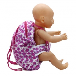 Baby Doll Wychodzące Pakiety Odkryty Prowadzenie Lalka Plecak do Przenoszenia 43 cm Dziecko Zapf Lalki i American Girl Doll 131