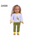 8 style 2017 Reborn Doll piżama Ubrania nadające 43 cm Baby Born zapf dla American Girl Doll Dzieci najlepszy Urodziny prezent n