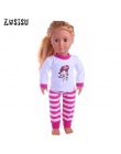 8 style 2017 Reborn Doll piżama Ubrania nadające 43 cm Baby Born zapf dla American Girl Doll Dzieci najlepszy Urodziny prezent n