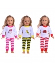 3 Style moda zestaw piżamy ubrania i akcesoria 18 cal Amerykańskie dziewczyny lalki