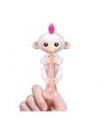 Szczęśliwy małpa paczka Palec dziecko Małpa Wzrosła Interaktywne Dziecko Zwierzę Inteligentne Zabawki małpa Małpa Inteligentne E
