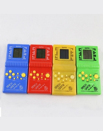 Klasyczne Gry Handheld Maszyna Tetris Gry Dla Dzieci Gry Maszyny Cegły z Gry Odtwarzania Muzyki bez Baterii