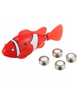 10 kolory Battery Powered Toy Robo Aktywowane Robotic Elektroniczny Fish Zwierzęta Śliczne Zabawa Robofish Wsparcie Drop Shippin