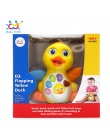 HUILE TOYS 808 Dziecko Zabawki EQ Trzepotanie Żółta Kaczka Niemowląt Brinquedos Bebe Elektryczne Uniwersalny Zabawki dla Dzieci 
