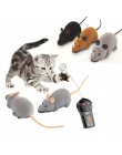 Bezprzewodowy Pilot Zdalnego Sterowania Mysz Elektroniczny RC Myszy Zabawki Prezent Dla Dzieci Mysz Miłość Słodkie Zabawki Brązo