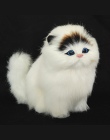 Prawdziwe włosy Zwierzęta Elektroniczne Koty Lalki Symulacji zwierząt zabawka dla kota meowth dla dzieci słodkie zwierzątko plus