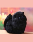 Prawdziwe włosy Zwierzęta Elektroniczne Koty Lalki Symulacji zwierząt zabawka dla kota meowth dla dzieci słodkie zwierzątko plus