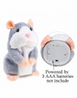 Wallfire Rozmowa Hamster Mysz Zwierzątko Pluszowe Zabawki Dla Dzieci Hot Śliczne Speak Rozmowa Chomika Nagrywania Dźwięku Zabawk