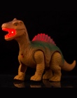 Elektryczne Chodzenia Dinozaury Dinozaur Zabawki Świecące z Dźwiękiem Zwierząt Modelu Zabawki dla Dzieci Dzieci Interaktywne Zab