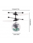 EpochAir VICIVIYA RC Zabawki RC Piłki Latające RC Drone Helikopter Ball Wbudowany Z Błyszczącymi LED Oświetlenie dla Dzieci