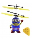 Minion drone RC Helicopter Samolot Mini drone Fly Miga helikopter Ręcznego Sterowania RC Zabawki Minion Quadcopter Dron LED Zaba