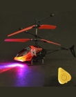 Mini Rc Helicopter Radio Pilot Samolotu Kanałowy Micro Drone świecenia led latający Indukcja samoloty dla Dzieci Prezent