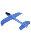 49 cm Mini Pianki Rzucanie Latający Samolot Samolot Ręcznie Uruchom Darmowa Latać Samolot Rzut Ręka Samolot Puzzle Modelu Zabawk