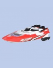 Nowy Przyjazd Zdalnego Sterowania Drogą Radiową Twin Silnik High Speed Boat RC Racing Odkryty Czerwony/Zielony