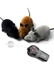 Kolor Losowo Nowy RC Bezprzewodowy Simulatio Zdalnego Sterowania Szczur Myszy Zabawka Dla Kota Psa Pet Nowość