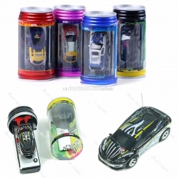 Coke Czy Mini Radio Pilot Zdalnego Sterowania RC Micro Pojazdu Chłopiec Racing Car Toy Prezent # HC6U # Drop shipping
