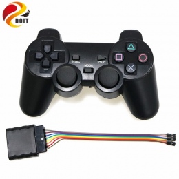 2.4G Bezprzewodowy gry gamepad joystick dla PS2 joypad kontroler z odbiornik bezprzewodowy dualshock playstation 2 konsola do gi
