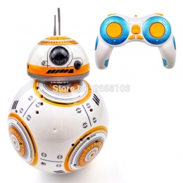Aktualizacji Modelu Piłka Star Wars RC BB-8 BB8 Droid Robot Inteligentny Robot 2.4G Zabawki Zdalnie sterowane Na Dziewczynę Prez