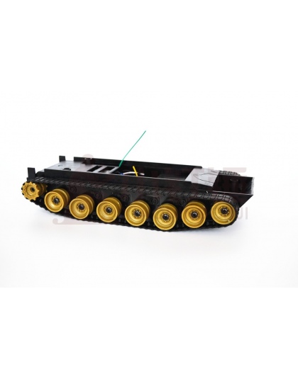 Tanie Platformy DIY Gąsienicowe Caterpillar Inteligentny Robot Tank Podwozie Samochodu Pojazdu Utwór Dla Arduino RC Zabawki Zdal