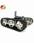 DOIT Bluetooth Sterowania Metalu Robota RC Tank Car Podwozie Gąsienicowe Śledzone Robot Konkurencji z UNO R3 Wyżywienie + Napędu
