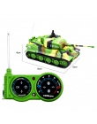 Wojskowy RC Gąsienicowe Zbiornik Pilot Symulacji Armos Corps Tiger Bitwa Model Wzajemne Walki Armii Zabawki dla 6 Roku Życia dzi
