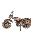 Vintage Metal Model Craft Motocykl Model Home Decor Ornament Prezent Chłopcy Prezenty Zabawki Dla Dzieci