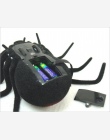 Elektroniczne zwierzątko Pilot Symulacji tarantula Oczy Połysk inteligentny czarny Pająk 4Ch Halloween RC Tricky Prank Straszny 
