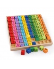 Montessori Edukacyjne Drewniane Zabawki dla Dzieci Zabawki Dla Niemowląt 99 Mnożenia Tabeli Arytmetyczne Matematyka Pomoce Dydak