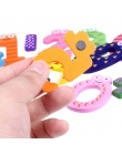 15 sztuk/zestaw Montessori Numer Dziecko Lodówka lodówka Magnesy Rysunek Stick Matematyki Drewniane Edukacyjne Dla Dzieci Zabawk