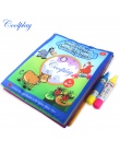 Zwierzęta Woda Rysunek Książki i 2 Magic Pen Wody Kolorowanki Deska Doodle Mat Dla Dzieci Uczenia Edukacyjne zabawki 21*17 cm)