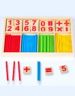 Hot Sprzedaż Dla Dzieci Zabawki Drewniane Klocki Montessori Edukacyjne Zabawki Matematyczne Inteligencja Kij Klocki prezent