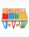 Hot Sprzedaż Dla Dzieci Zabawki Drewniane Klocki Montessori Edukacyjne Zabawki Matematyczne Inteligencja Kij Klocki prezent